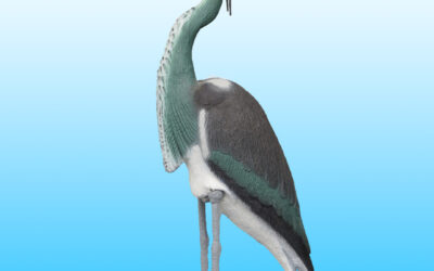 Czapla – figura dekoracja o wysokości 70 cm