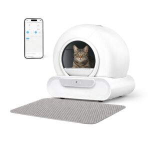Kuweta automatyczna samoczyszcząca dla kota OZON WiFi TI+2 BIAŁA PETINES